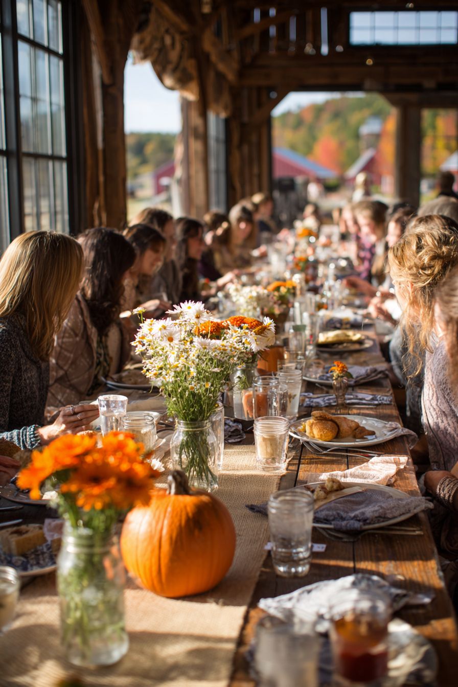 Simple Rustic Farmhouse Celebration