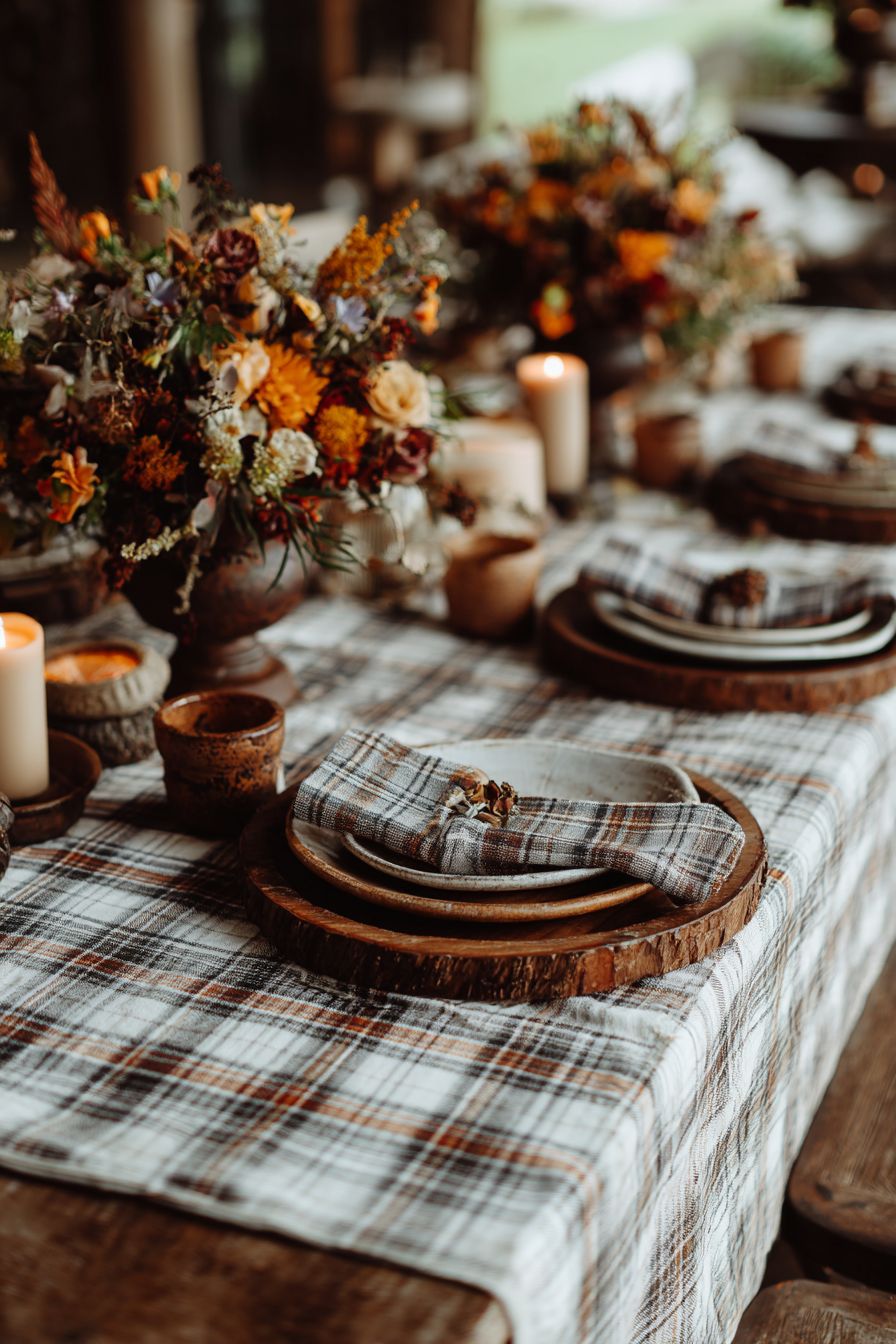 Maximize Warmth with Plaid Patterns