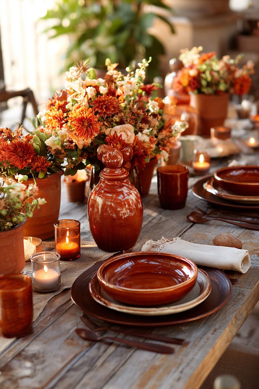 Warm Up with Earthy Embellishments