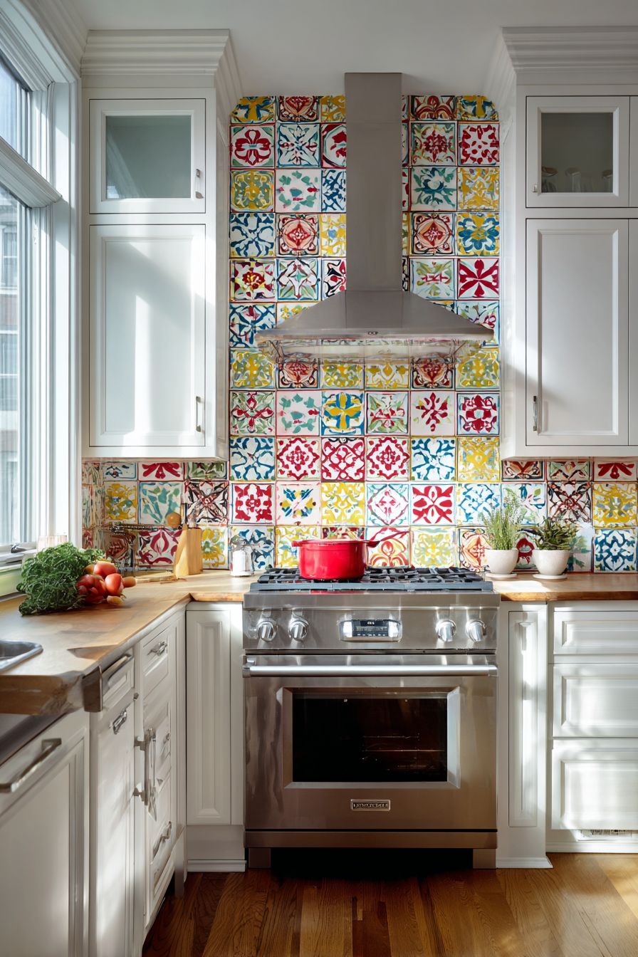 Choose Eye-catching Backsplash Tiles