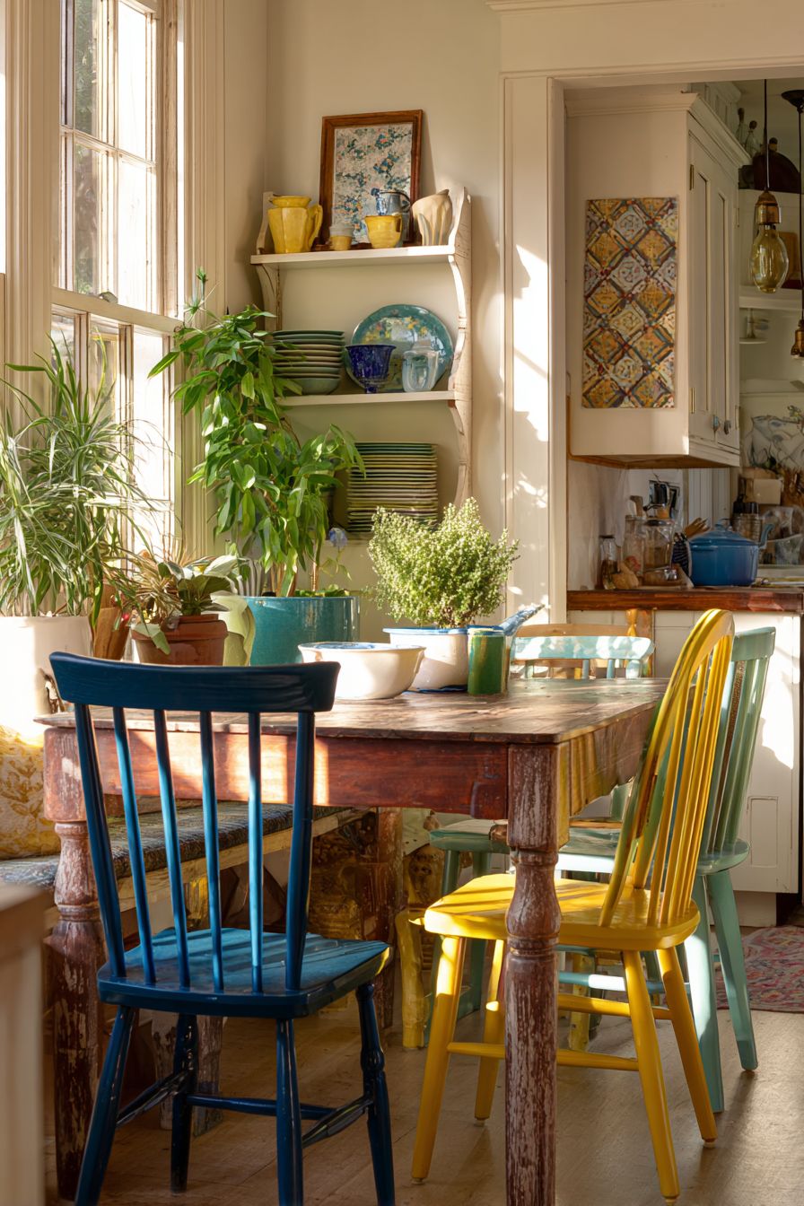Embrace Eclectic Mix-and-Match Chairs