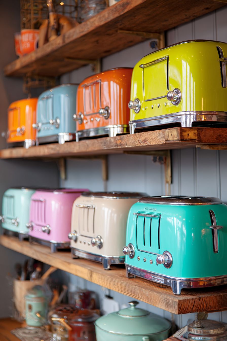 Showcase a Retro Toaster Collection