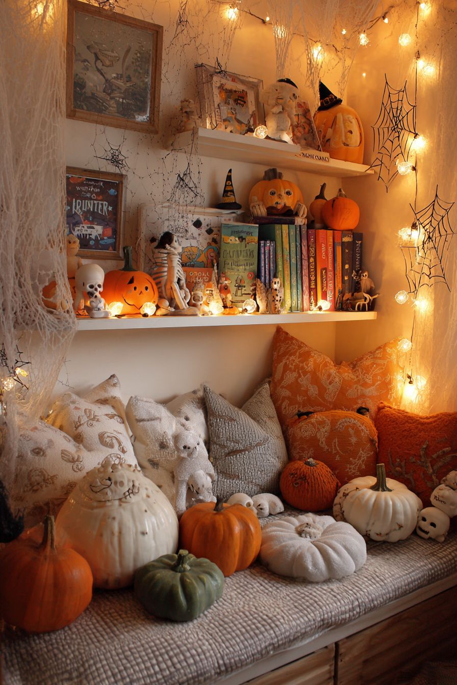 Arrange a Pumpkin Patch Corner