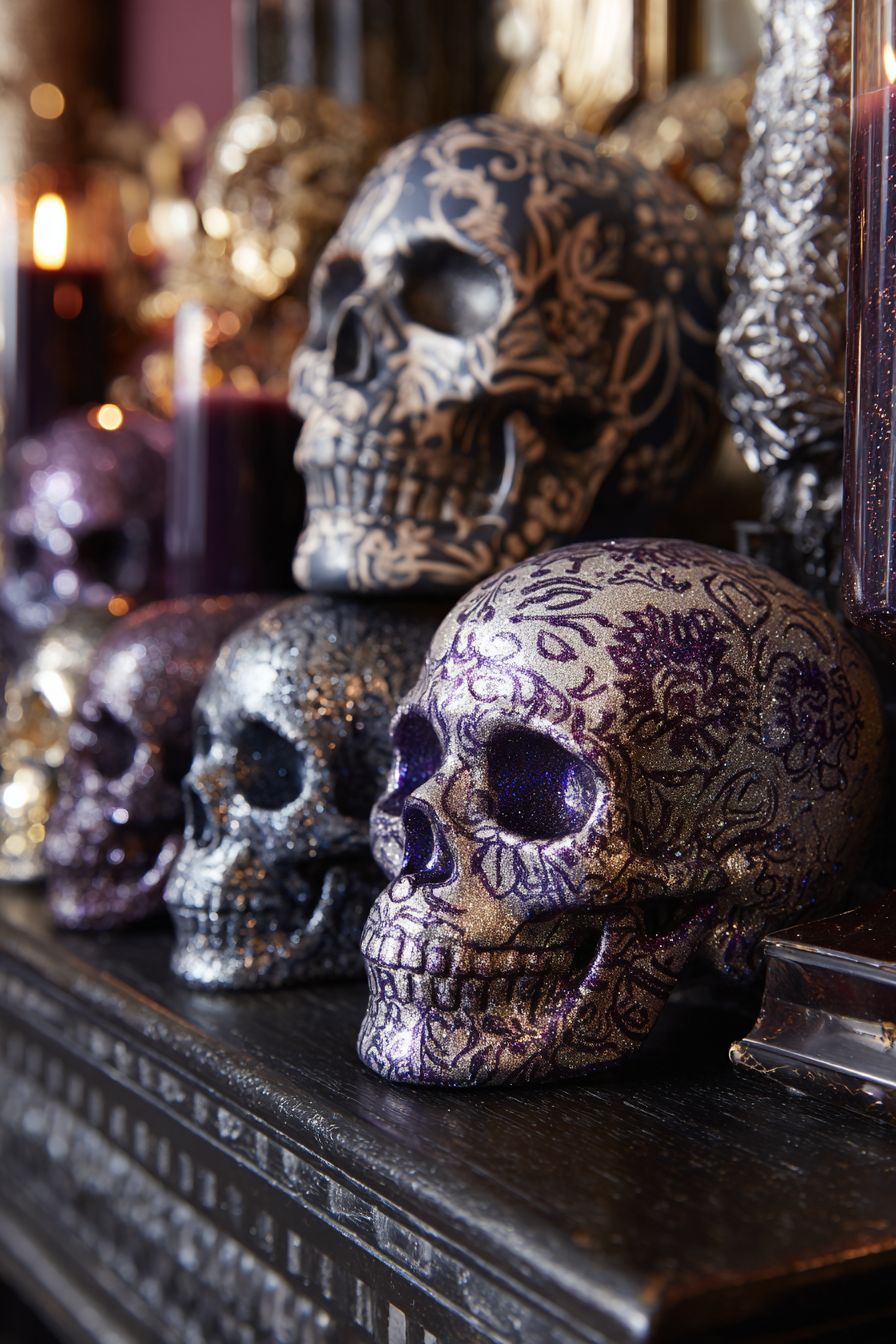 Display Skulls for a Bone-Chilling Effect