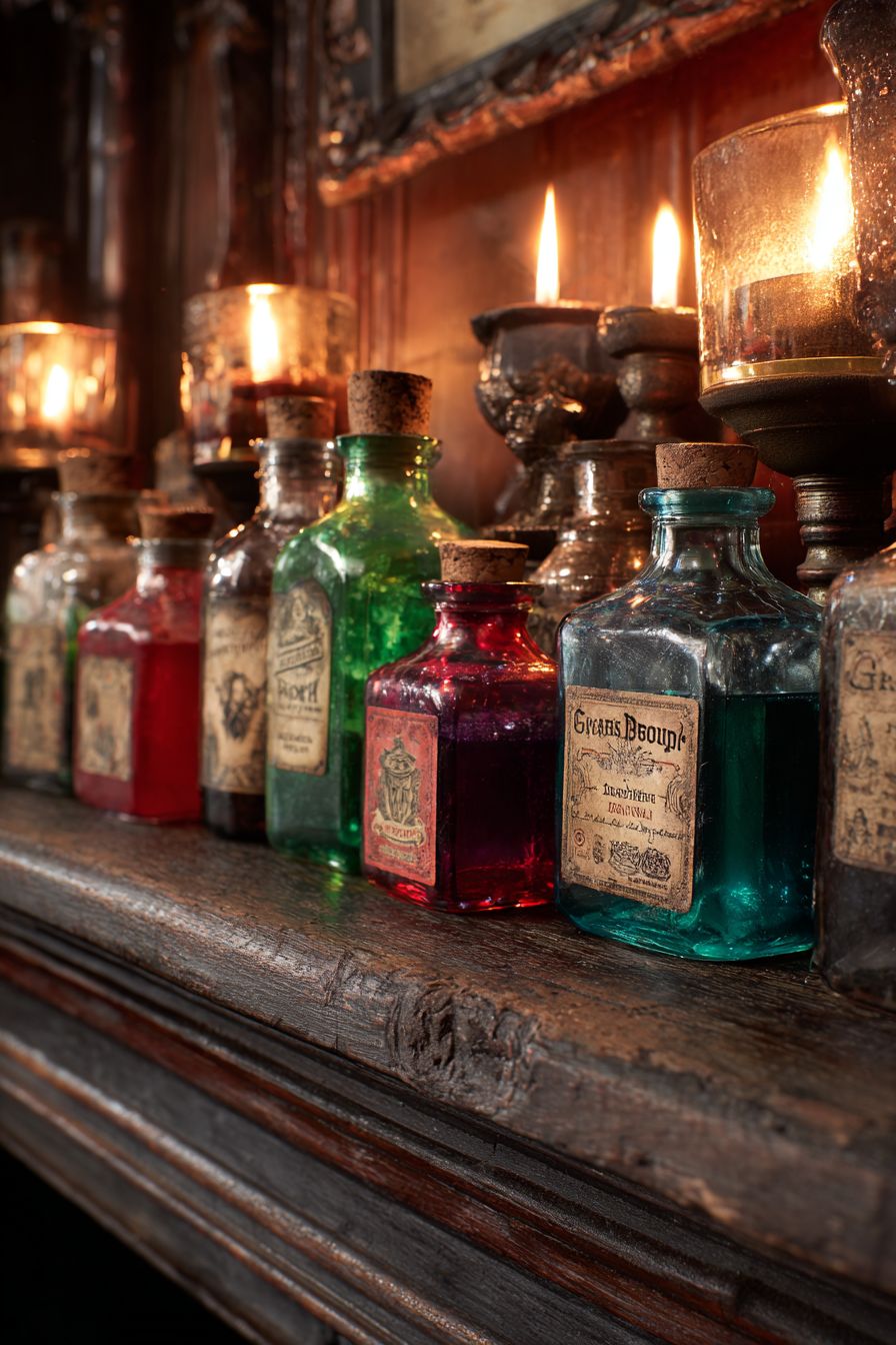 Craft a Witch's Lair with Bottles
