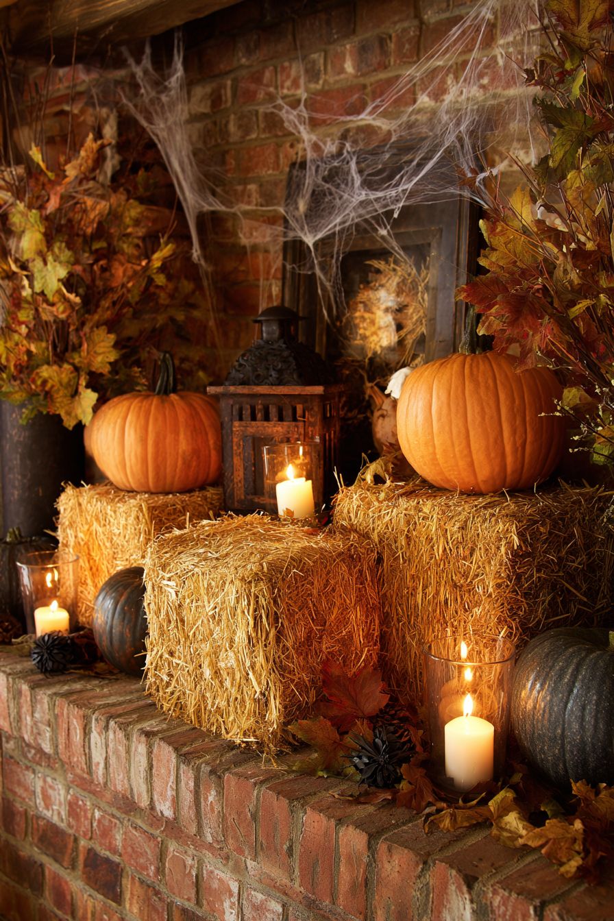 Embrace Harvest Themes with Hay Bales
