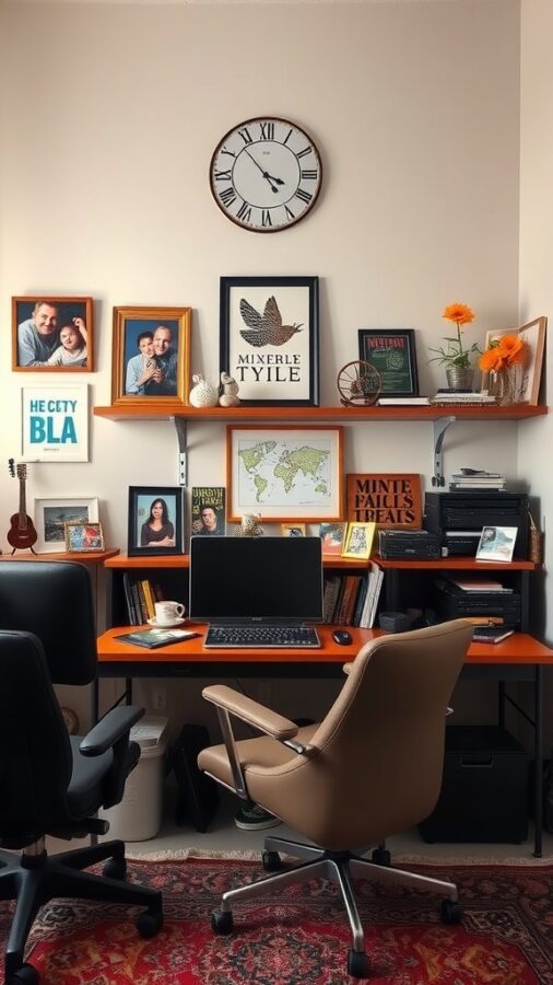 Customizing Your Workspace Personalized home office decor
