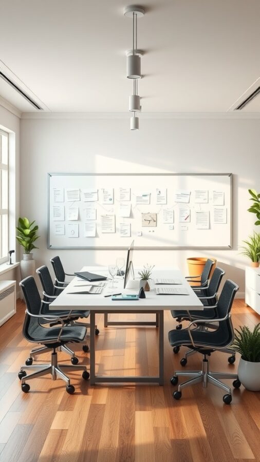 Spaces Designed for Teamwork Collaborative home office space