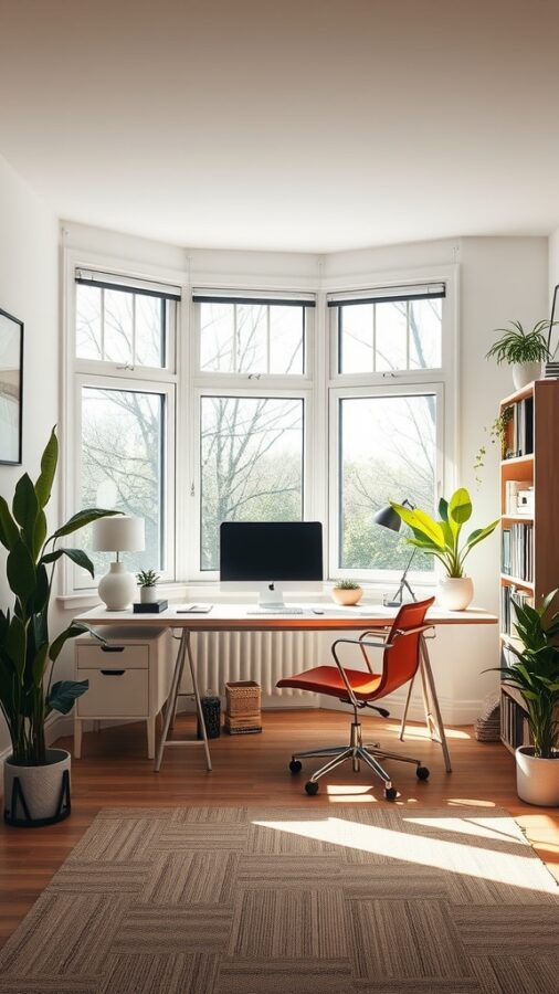 Maximizing Natural Light Home office with abundant natural light