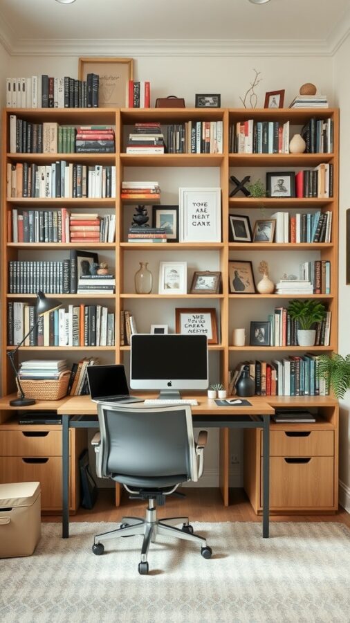 Bookshelves That Inspire Organized and inspiring bookshelf