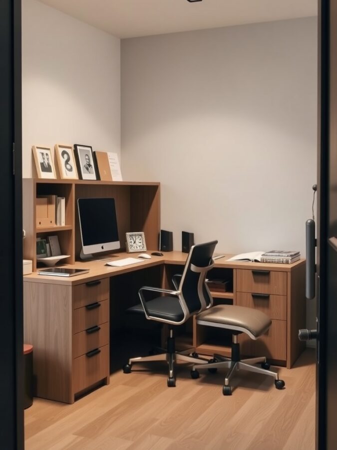 Multi-functional furniture in home office