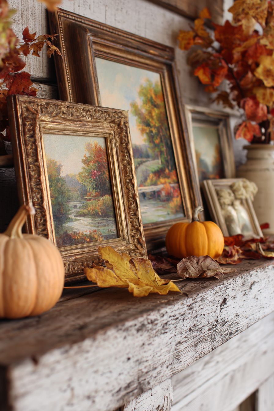 Style with Antique Picture Frames