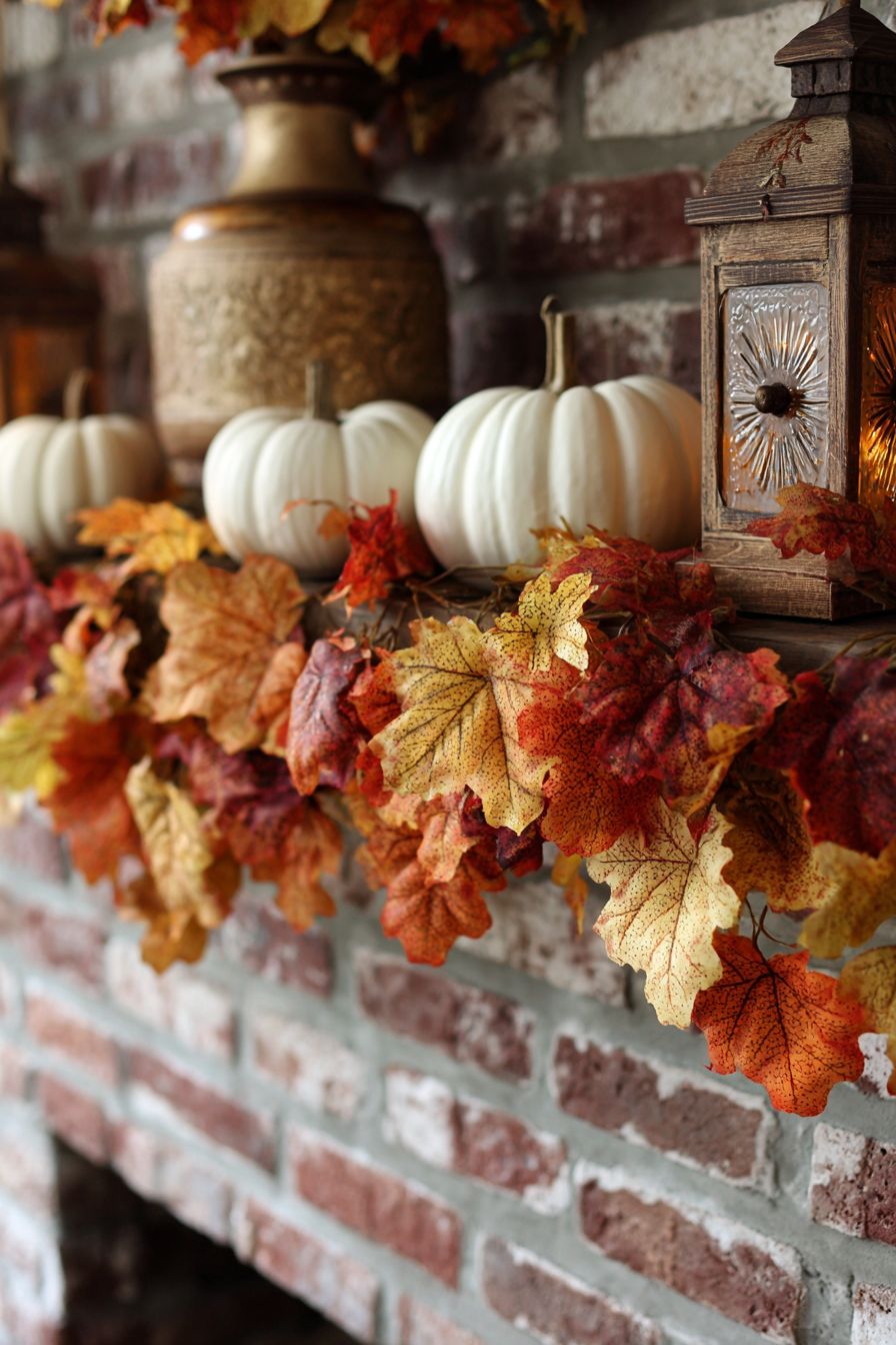 Hang Leaves Garland for Festive Flare