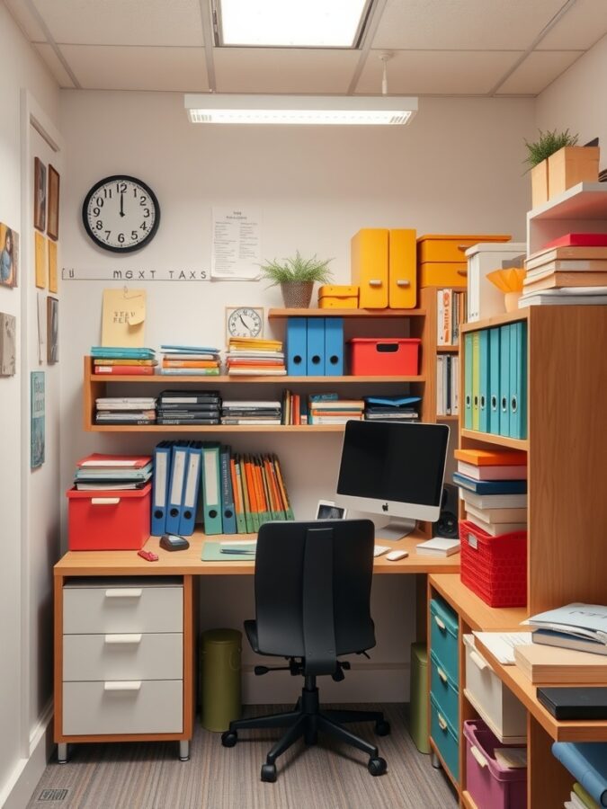 Color-coded organization