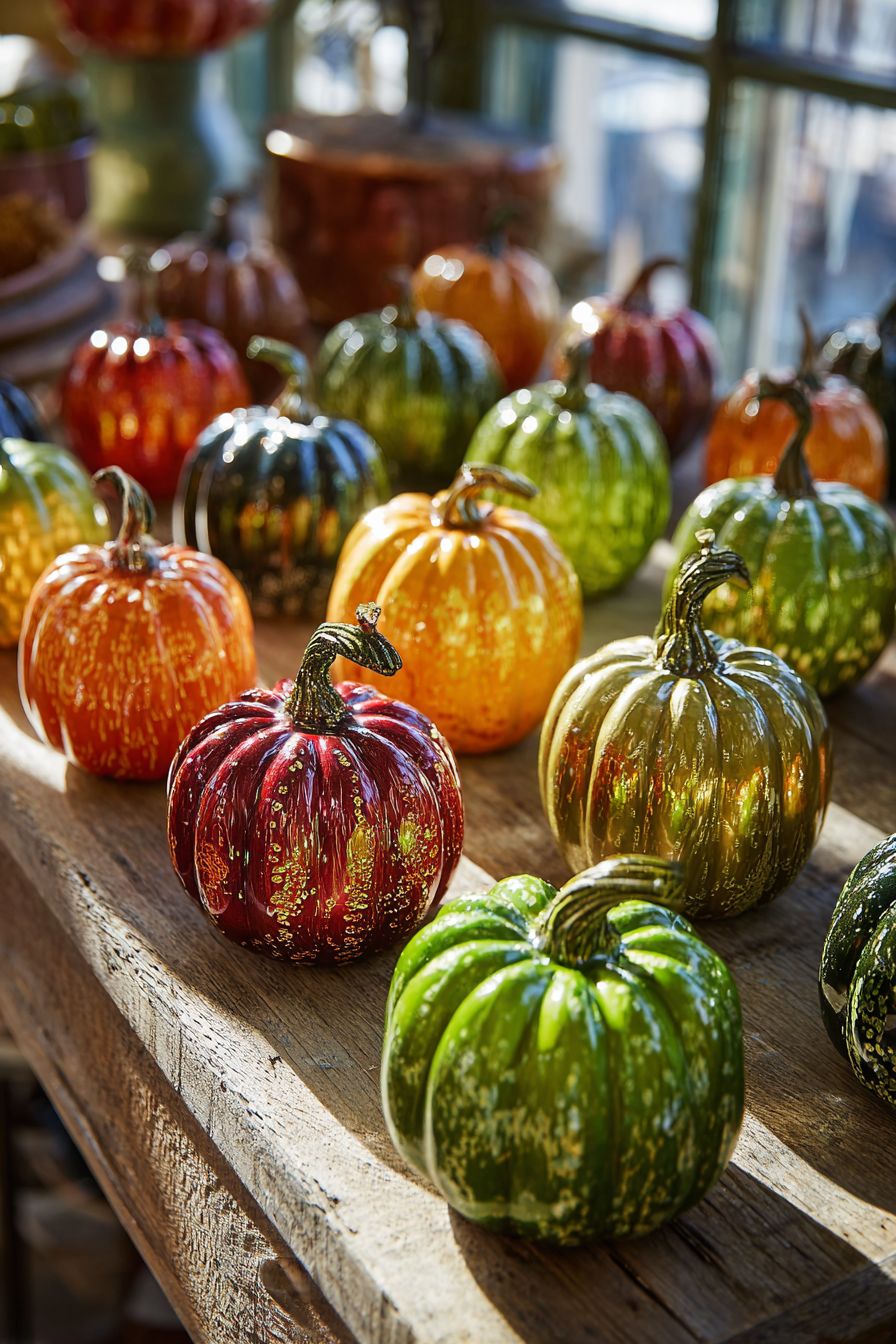 Organize Elegant Pumpkin Table Centerpieces
