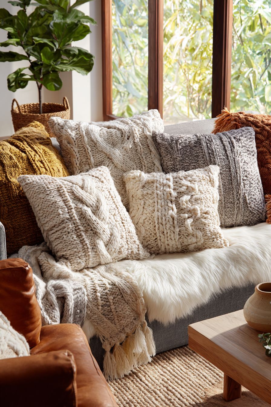 Transform Old Sweaters Into Cozy Pillows