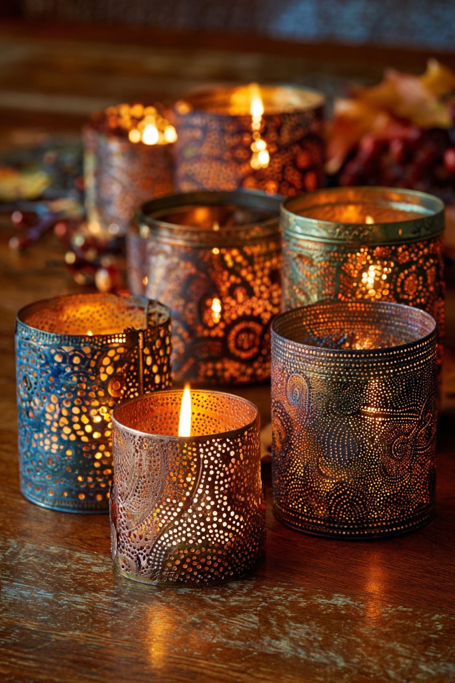 Create Upcycled Tin Can Lanterns