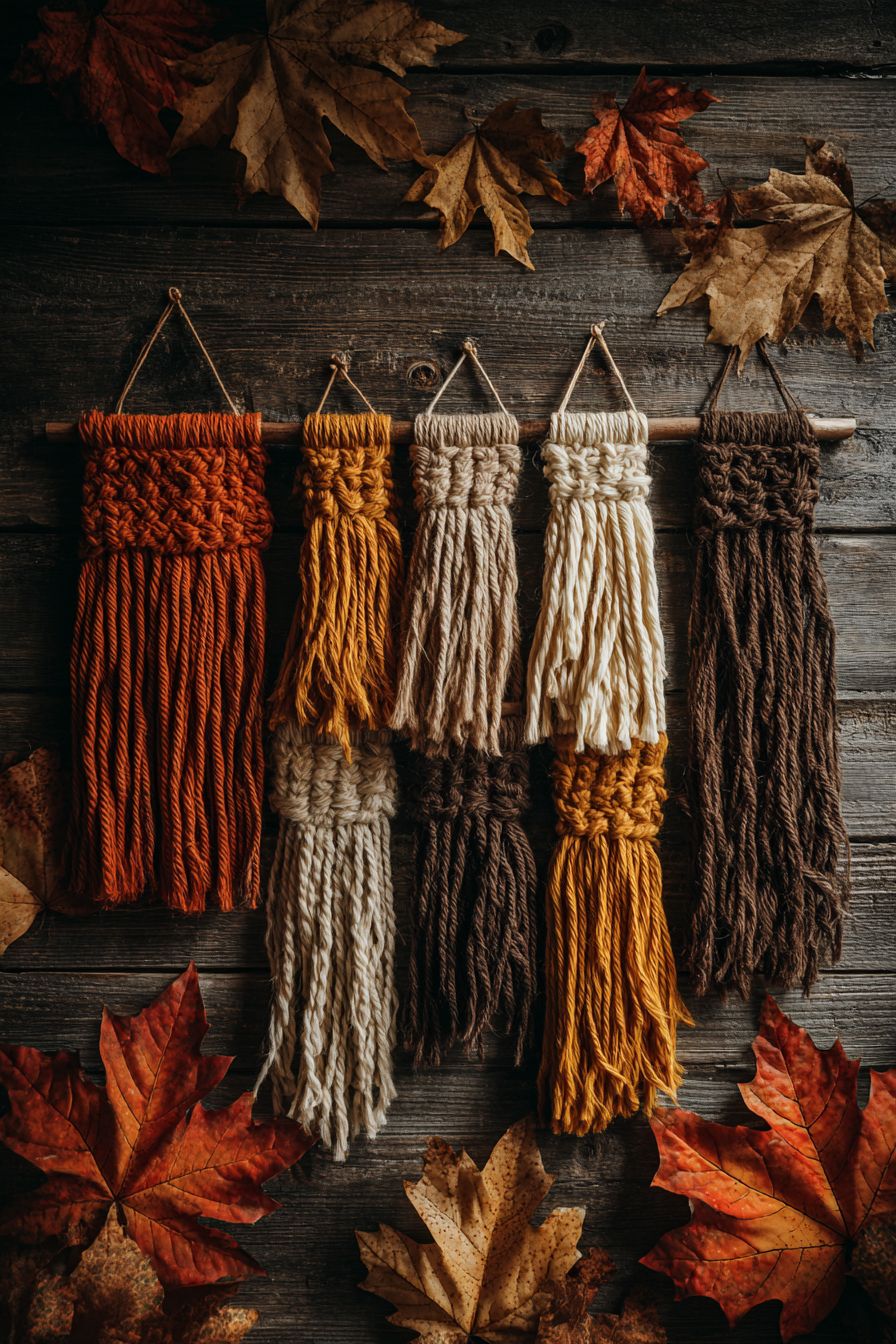Design Boho Yarn Wall Hangings