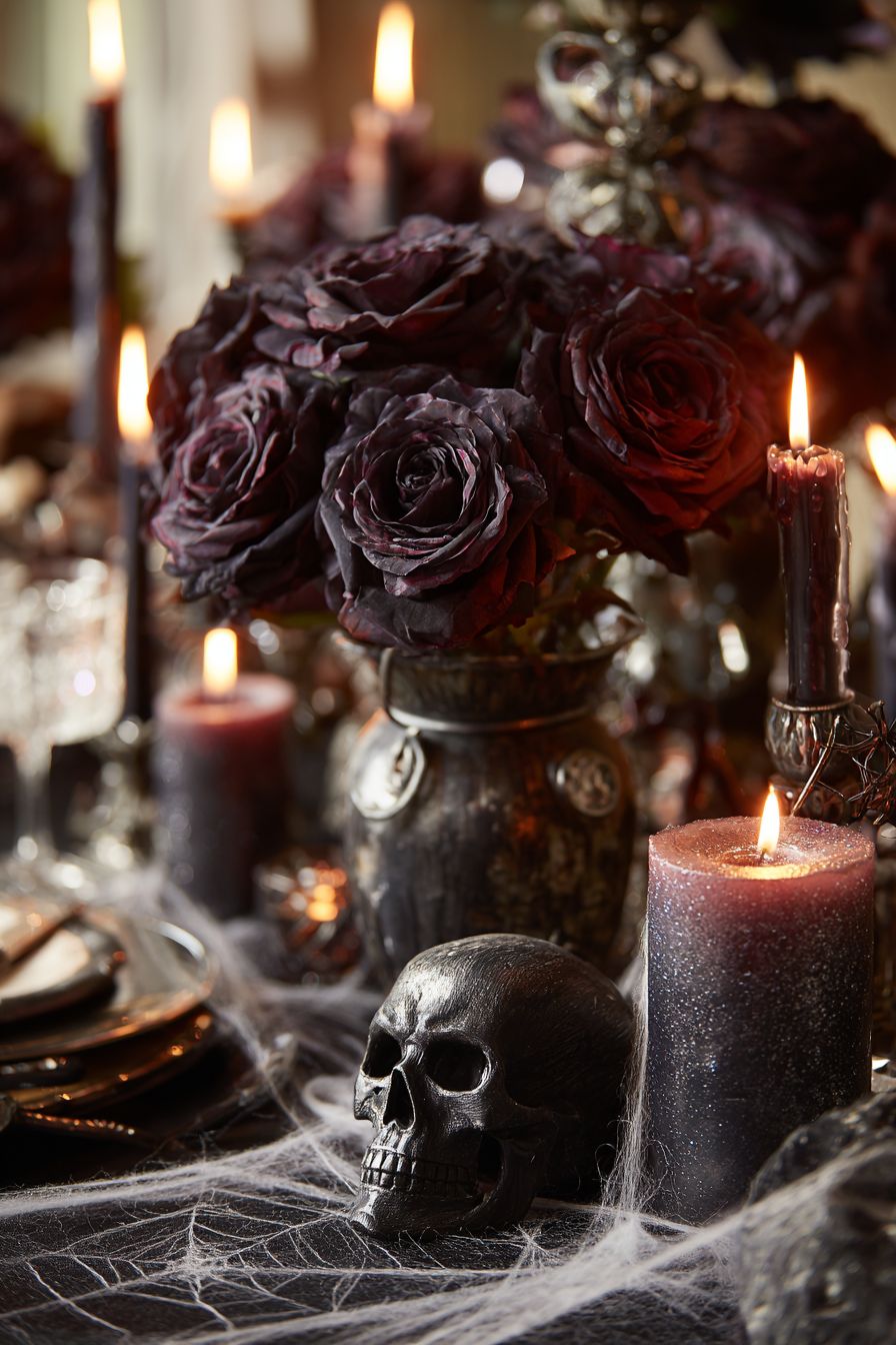 Haunting Black Rose Bouquet