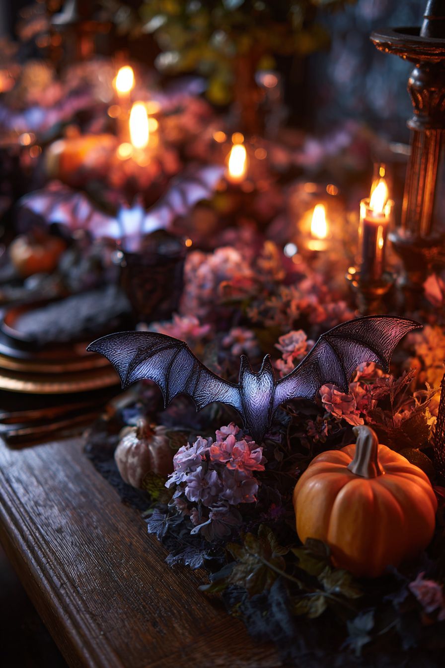 Glow-in-the-Dark Stick On Bats