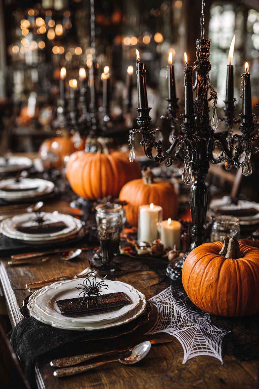 Textured Fall Twig Setting