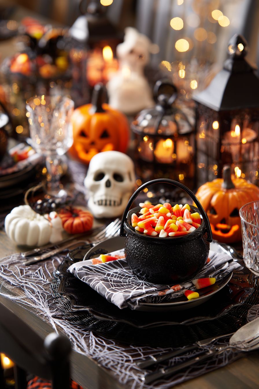 Cauldron Candy Holders