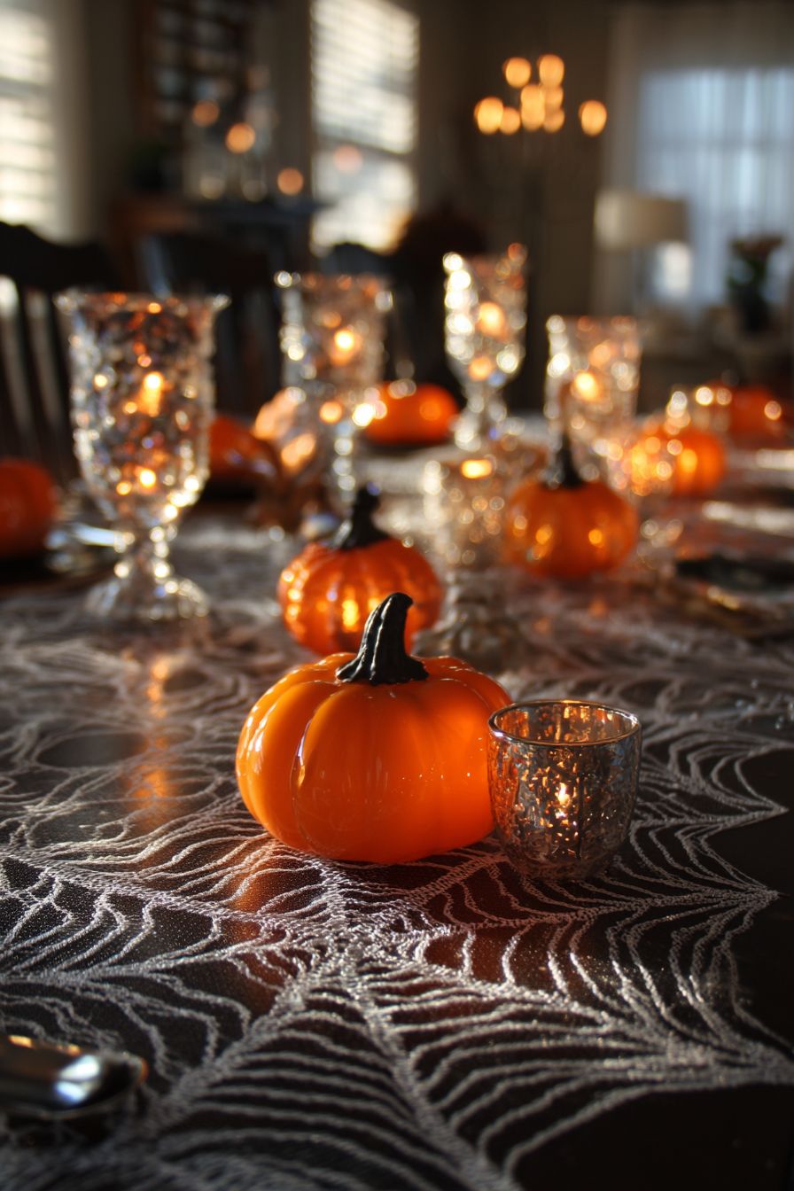 Spider Web Tablecloth