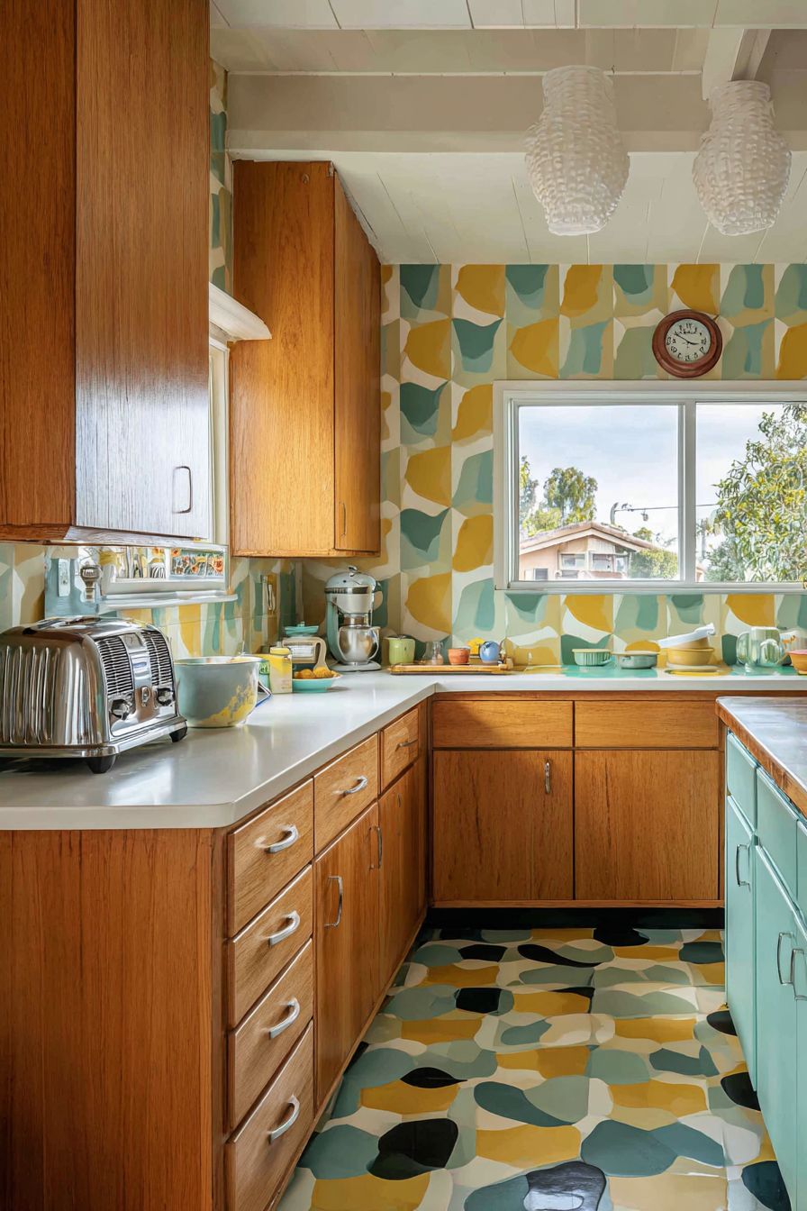 Create a Statement with Retro Wallpaper