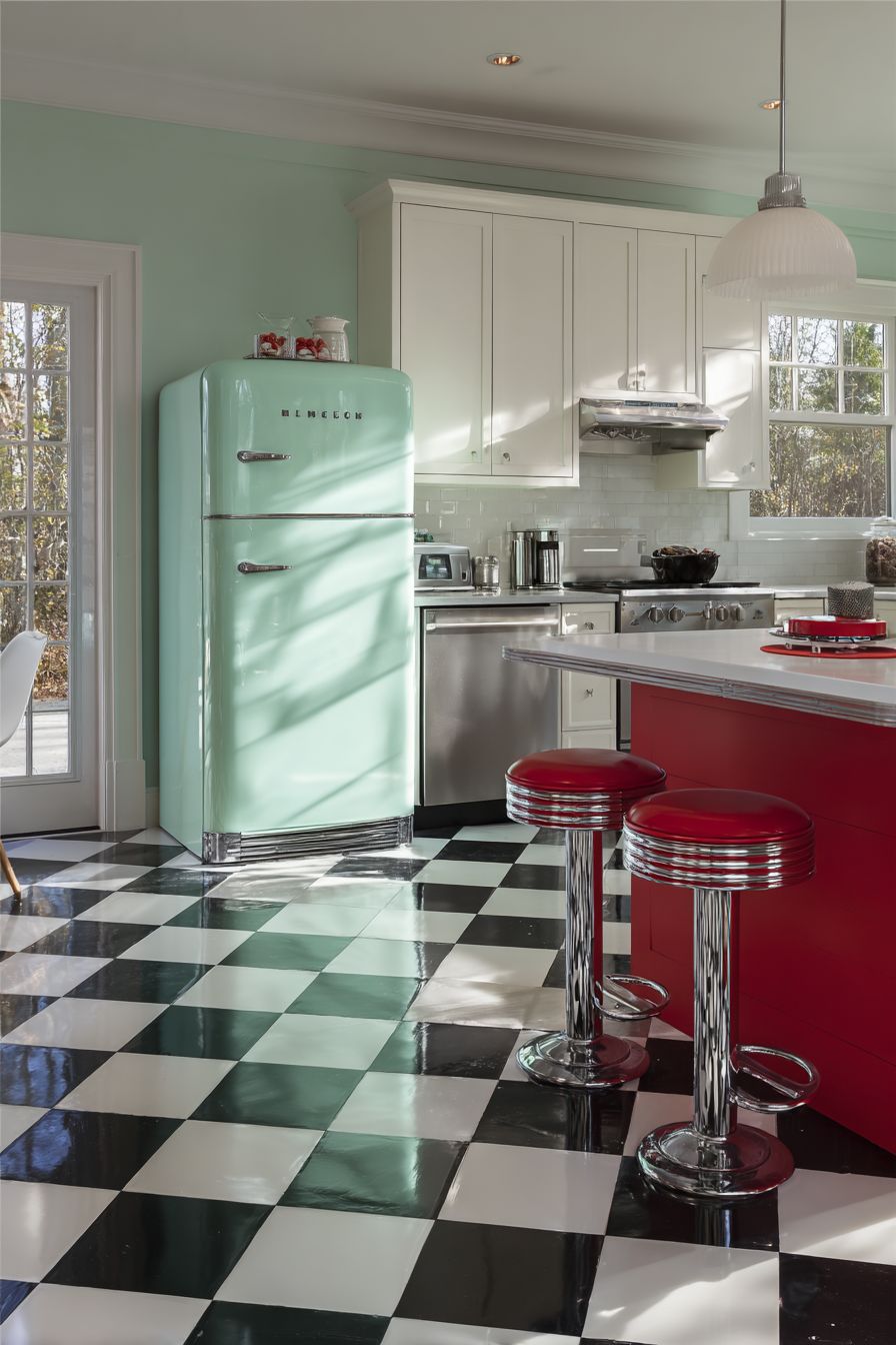 Incorporate Checkered Flooring