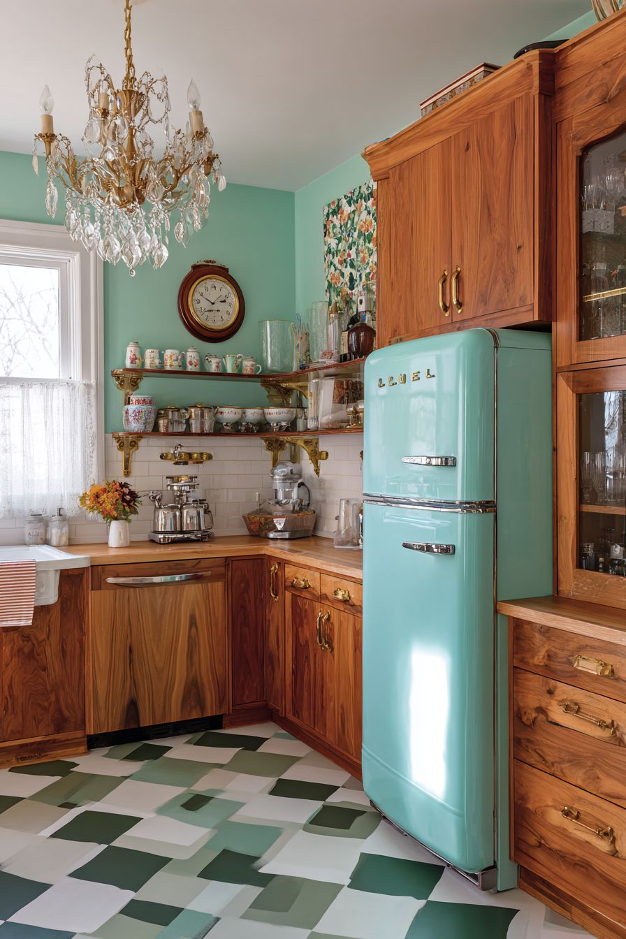 Organize Cabinets with Retro Handles