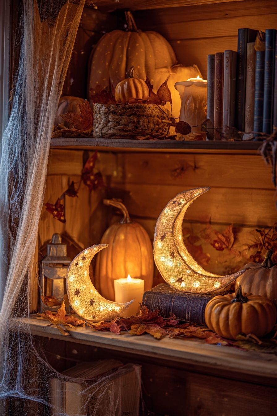 Design a Moonlit Night Scene on Walls