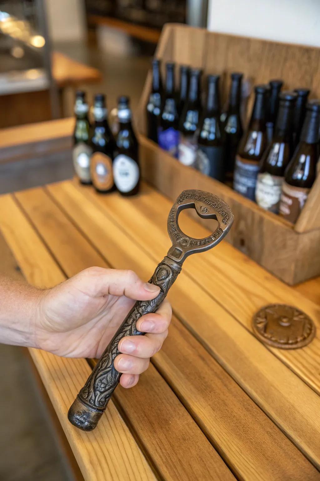 Creative bottle openers that impress guests.