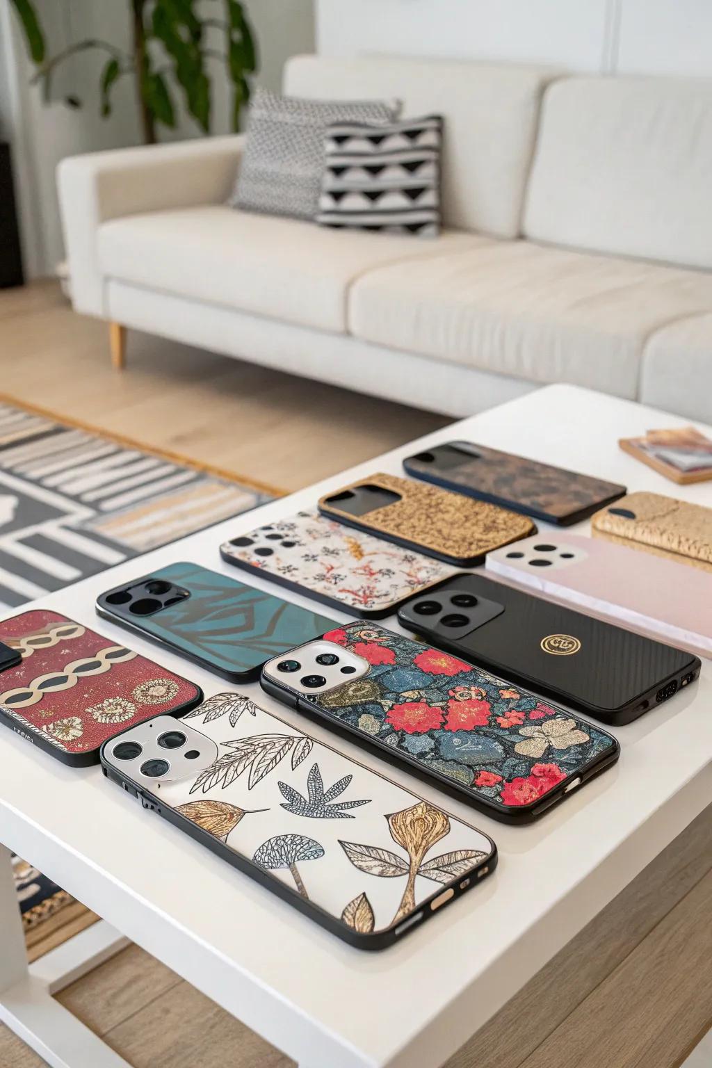 Custom phone cases that blend protection with personal style.