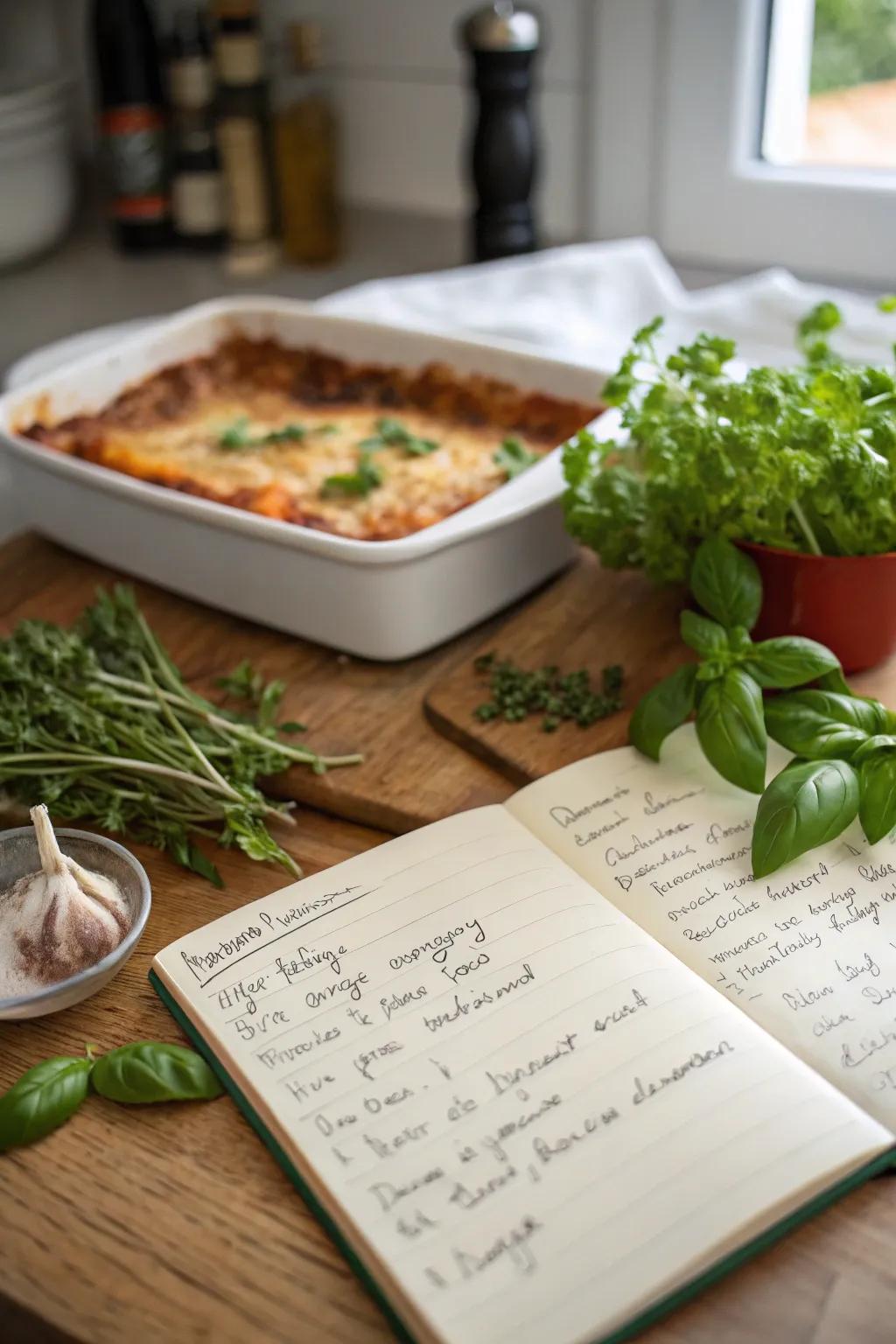 Celebrate family traditions through food.