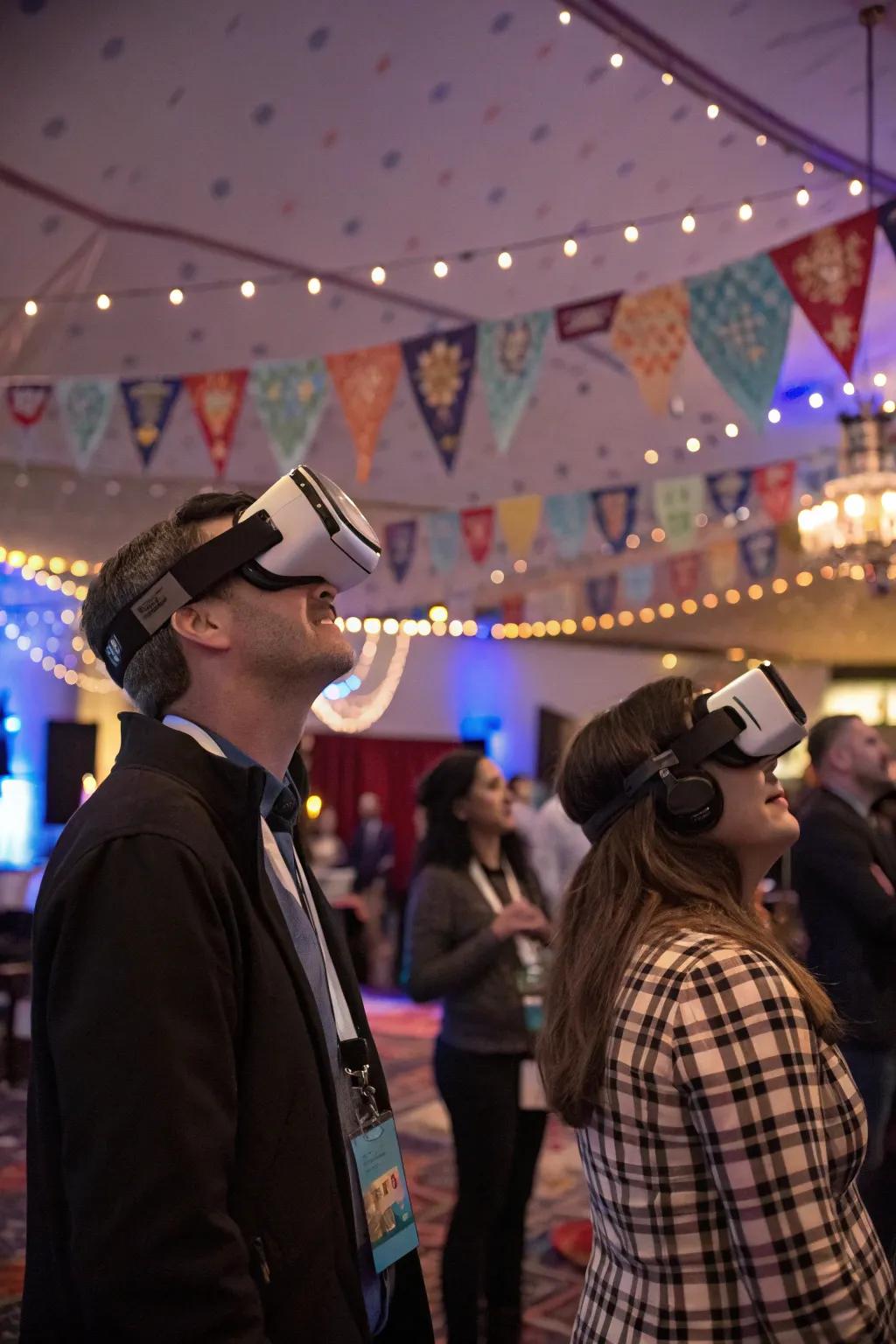 Transport guests to new realms with virtual reality.