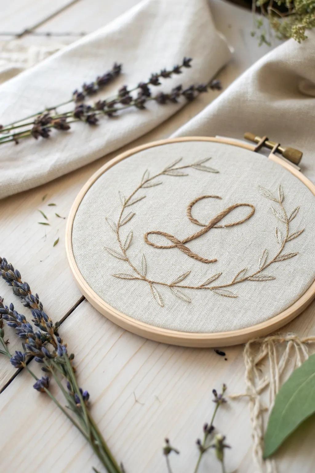 Personalized embroidery crafted with care and creativity.