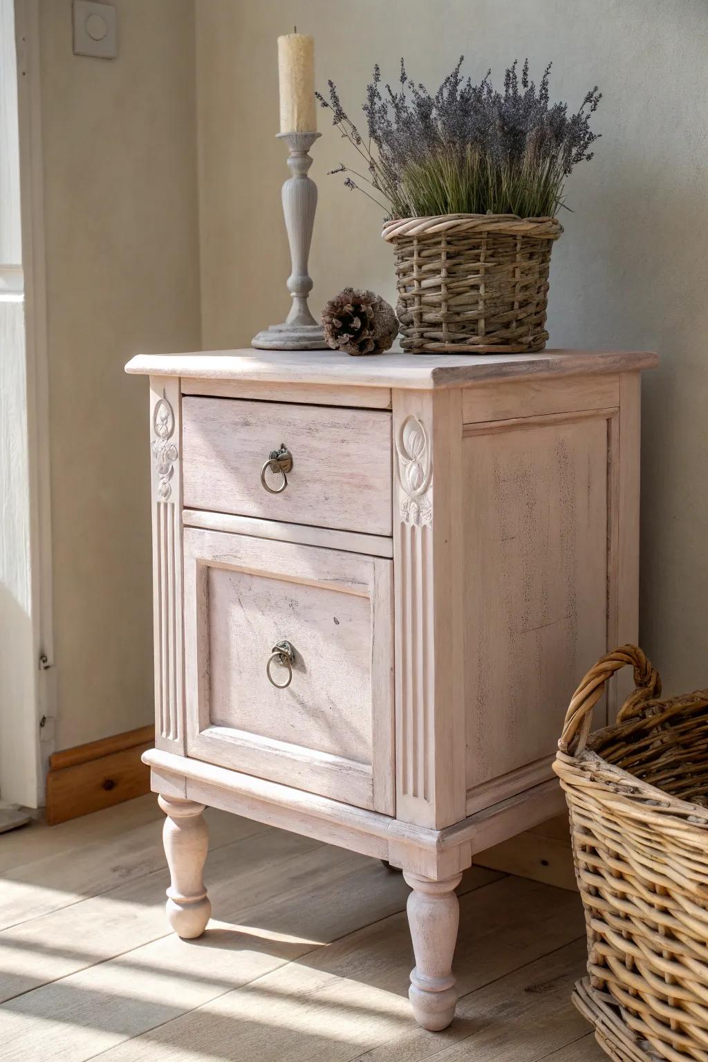 Add timeless rustic elegance with chalk paint finishes.