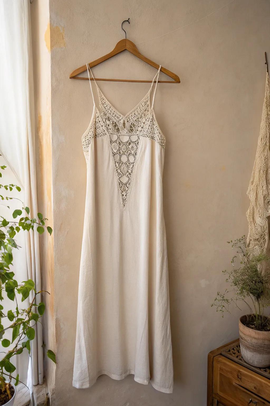 Add lace accents to your dress for a romantic and sophisticated look.