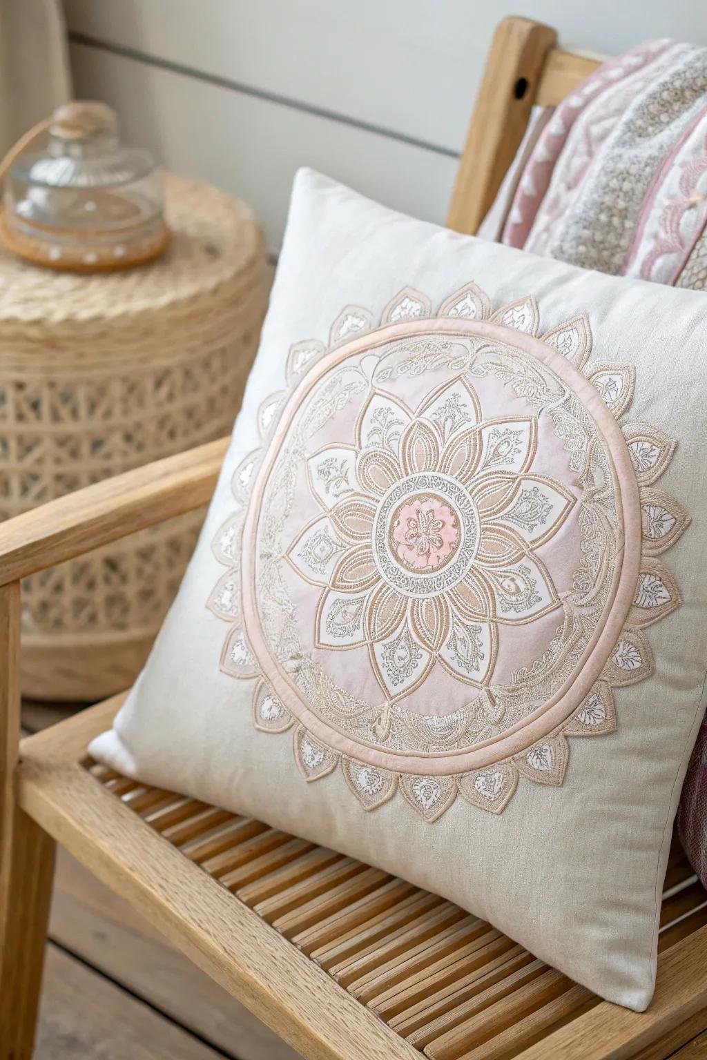 Celebrate global artistry with embroidery inspired by diverse cultural patterns and motifs.