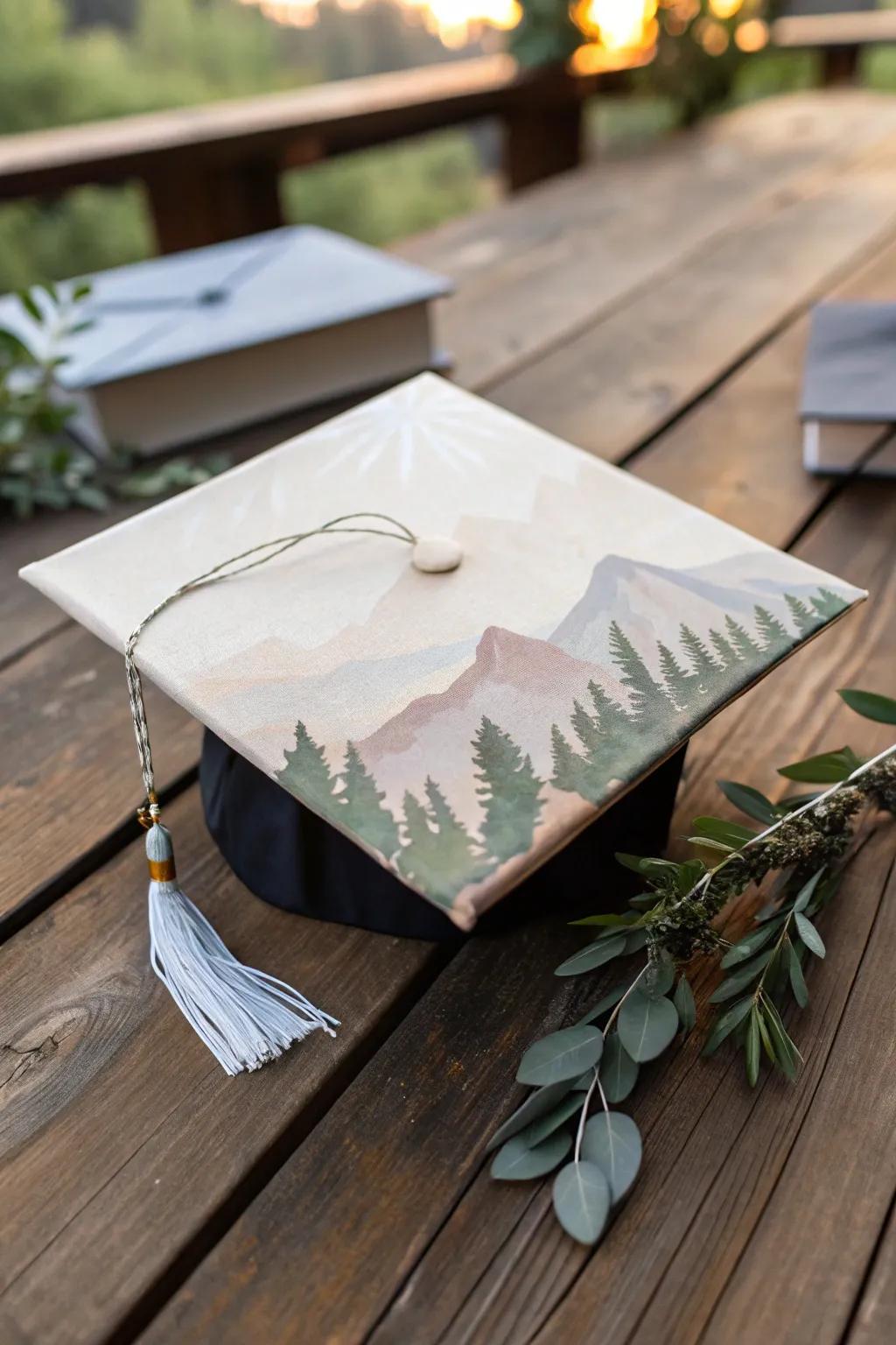 Add a unique, hand-painted masterpiece to your graduation celebration.