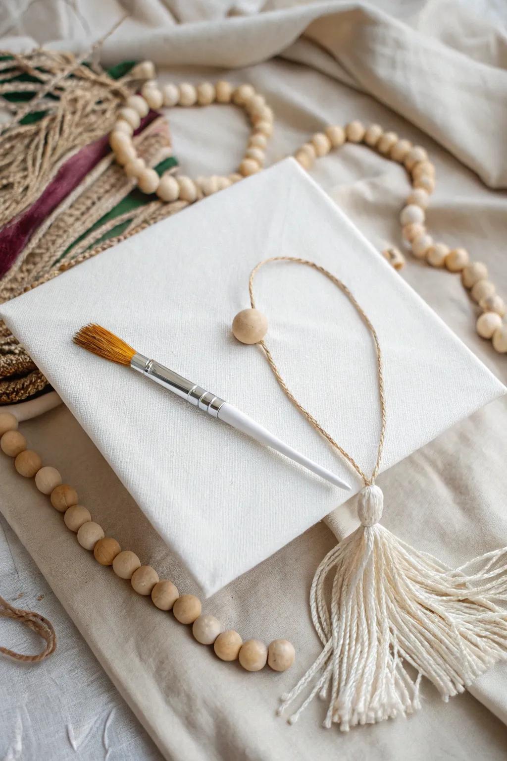 Express your professional aspirations with meaningful symbols on your graduation cap.