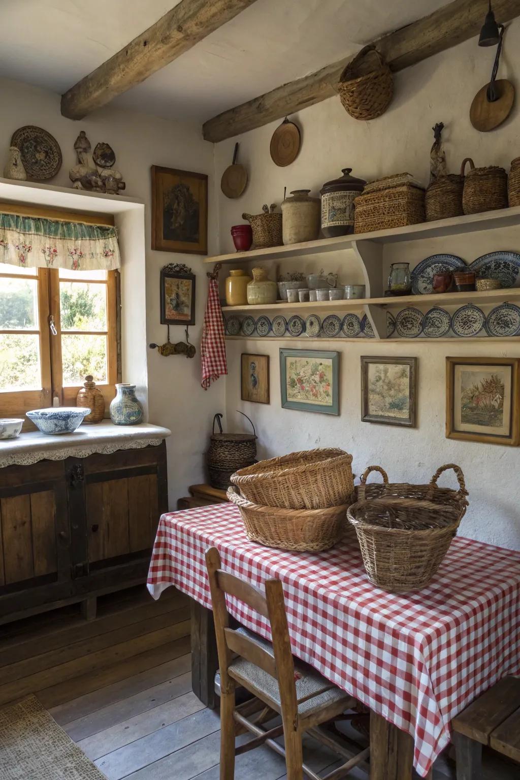 Decorative accessories add personality and warmth.