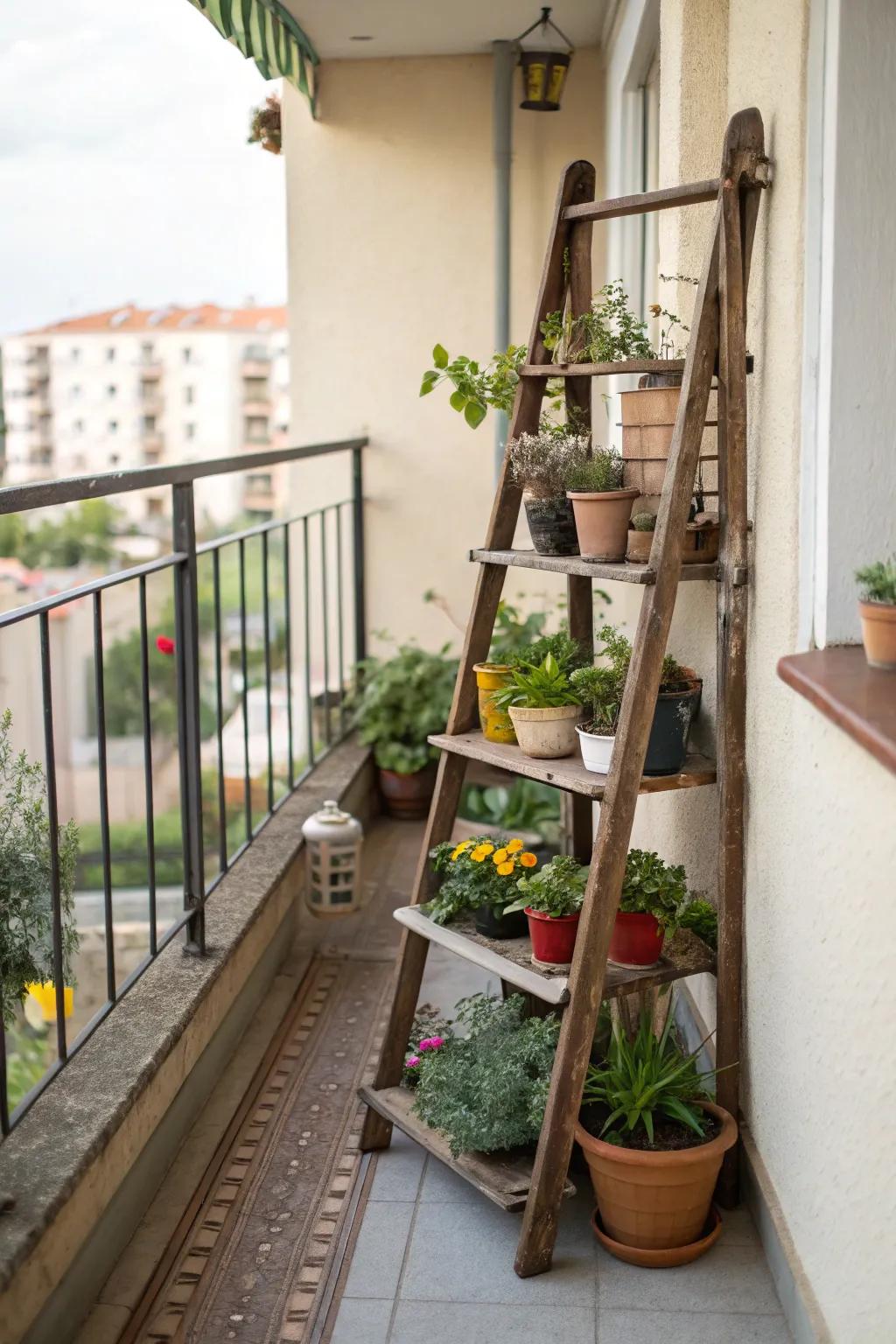 Vintage finds add unique charm.