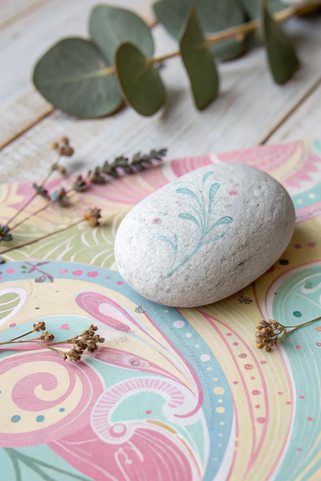 Explore abstract rock painting designs that blend creativity with elegance for Mother's Day.
