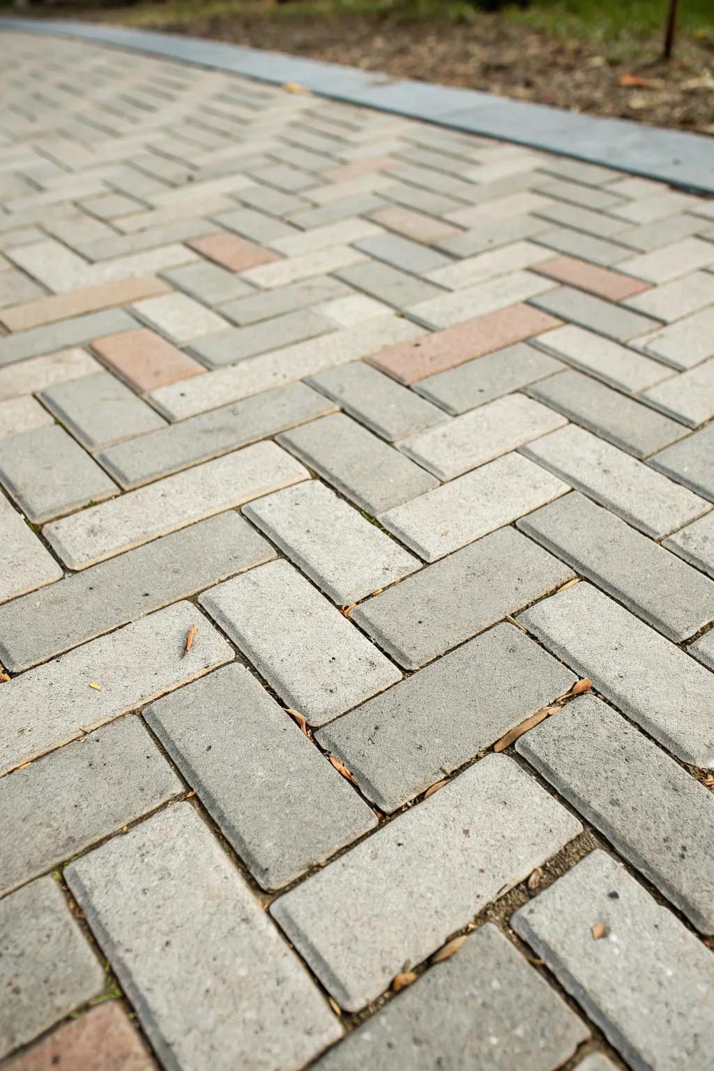 Concrete pavers add sophistication and versatility to your parking area.