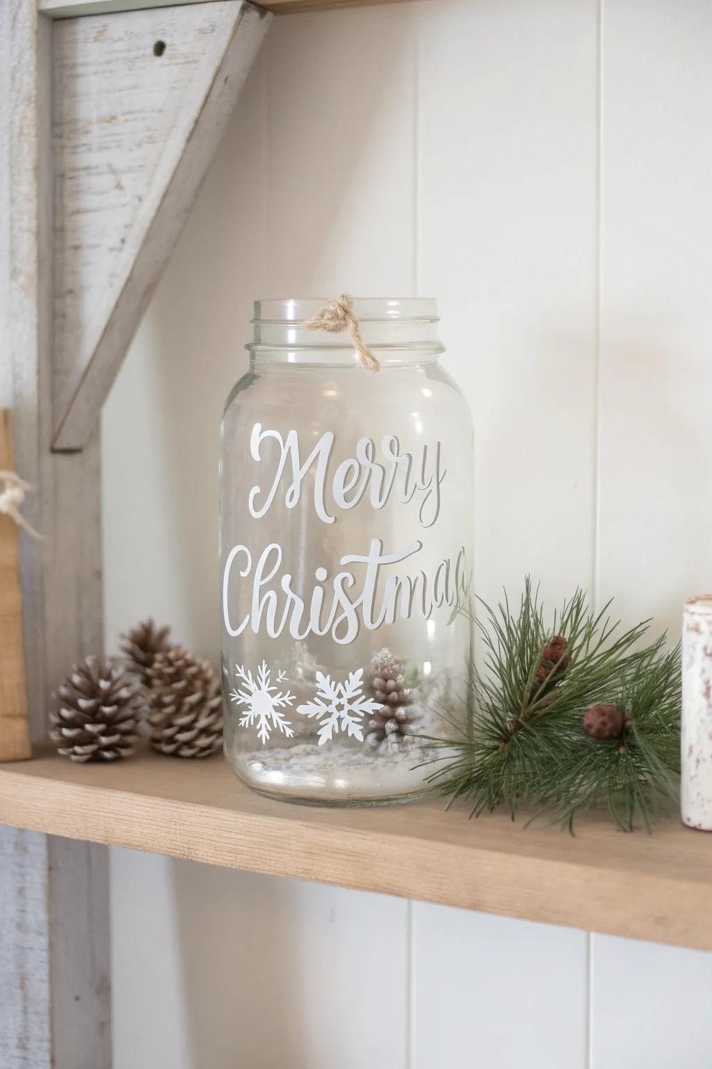 Celebrate holidays with themed mason jar signs