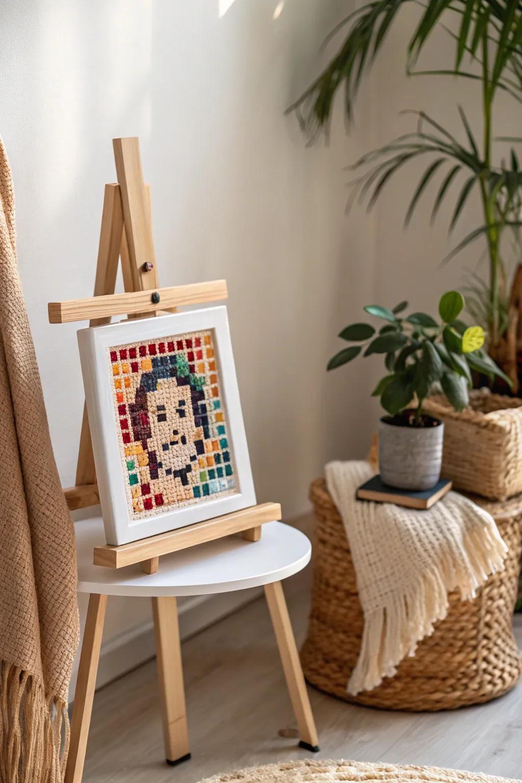 Unique pixel art portraits that capture personal memories.