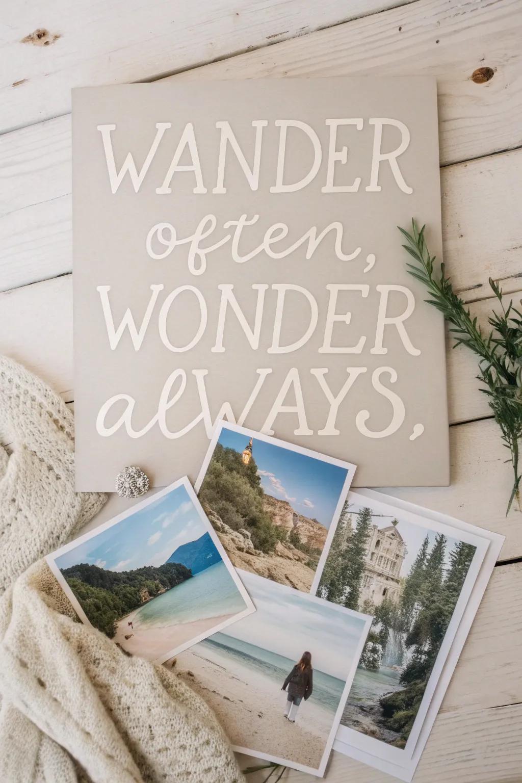 Express your story through words with typography collages.