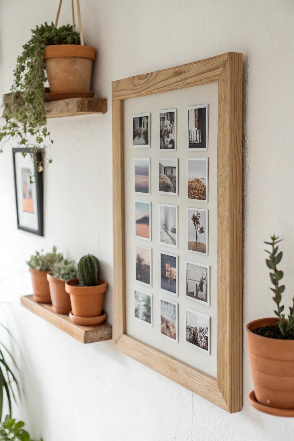 Add movement and flair with diagonal photo collages.