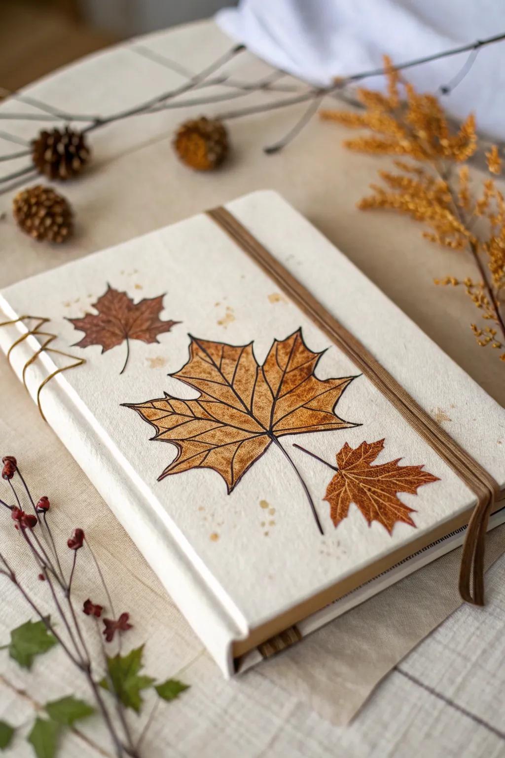 Reflect the beauty of each season with themed journal covers that evoke warmth and nostalgia.